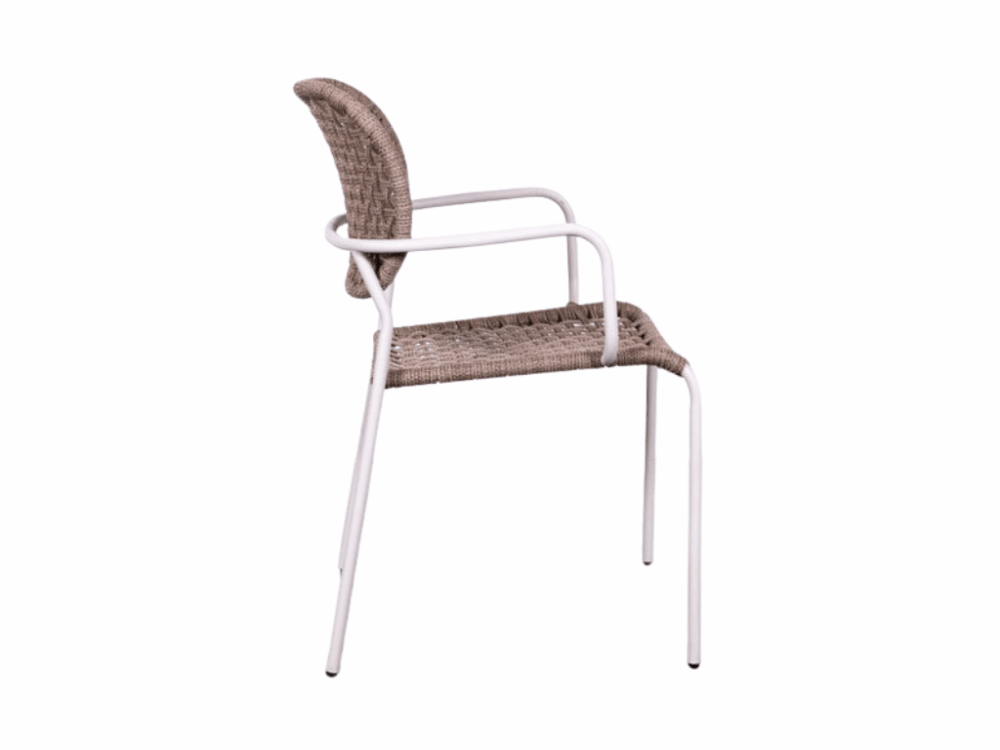 Terrasstoel Bowen beige NIEUW