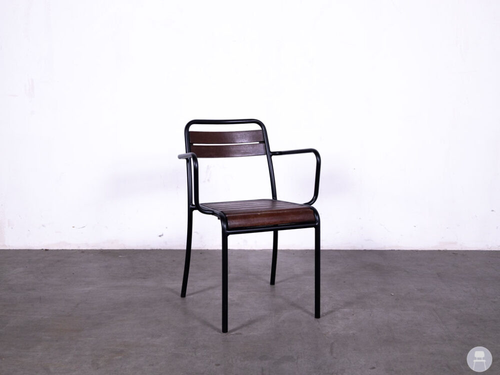 Terrasstoel Firenze AC Teak donkerbruin Satelliet