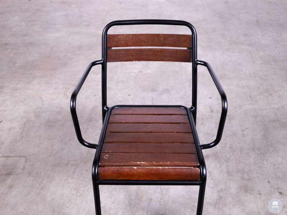 Terrasstoel Firenze AC Teak donkerbruin Satelliet