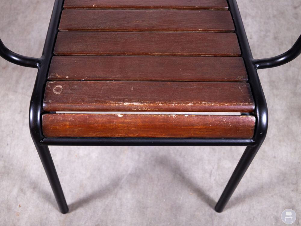 Terrasstoel Firenze AC Teak donkerbruin Satelliet