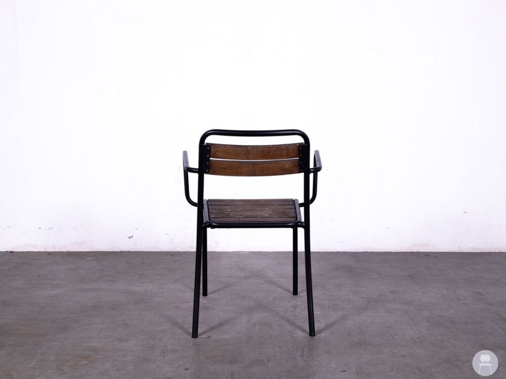 Terrasstoel Firenze AC Teak donkergrijs Satelliet