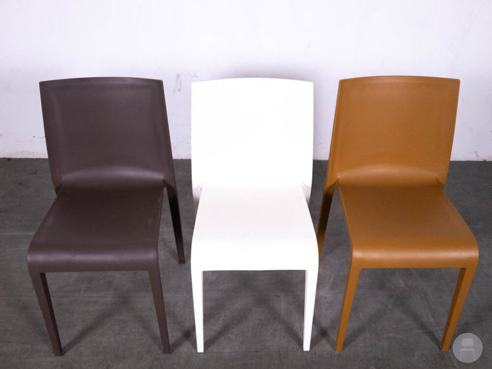 1 set 3 stuks Terrasstoel Nassau mix
