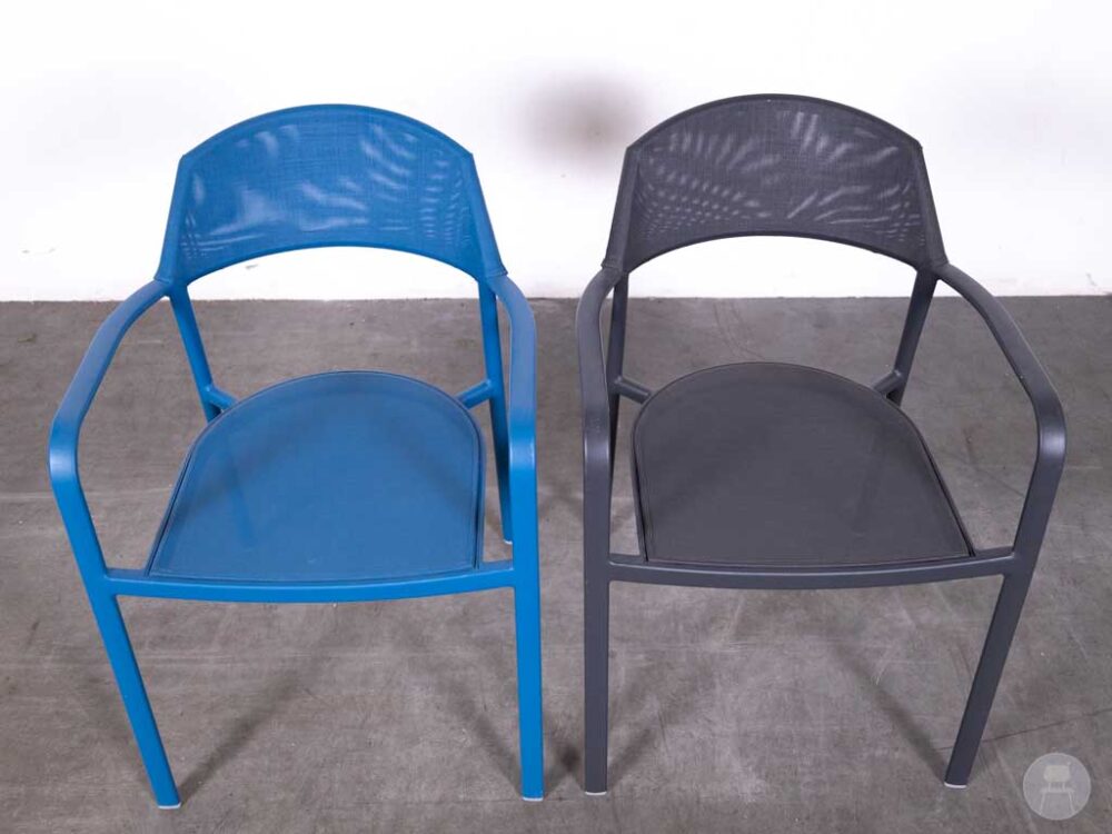 1 set 2 stuks Terrasstoel Sola mix Satelliet