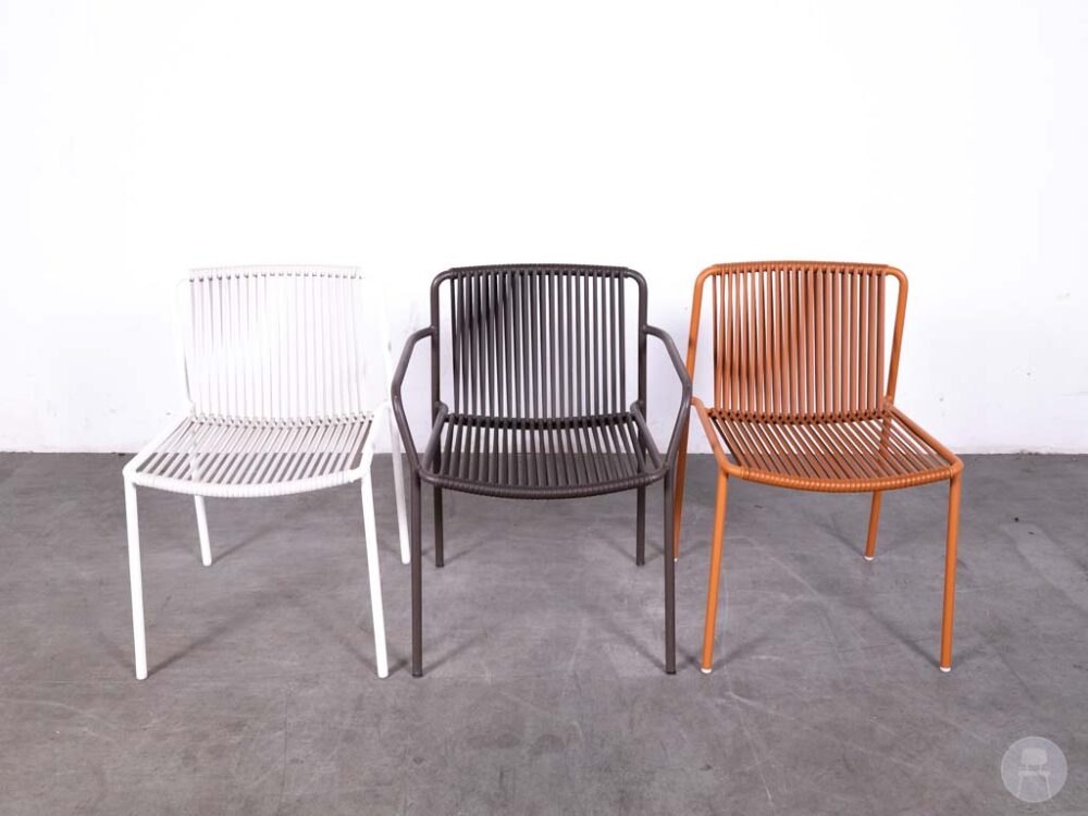 1 set 3 stuks Terrasstoel Tribeca mix Pedrali