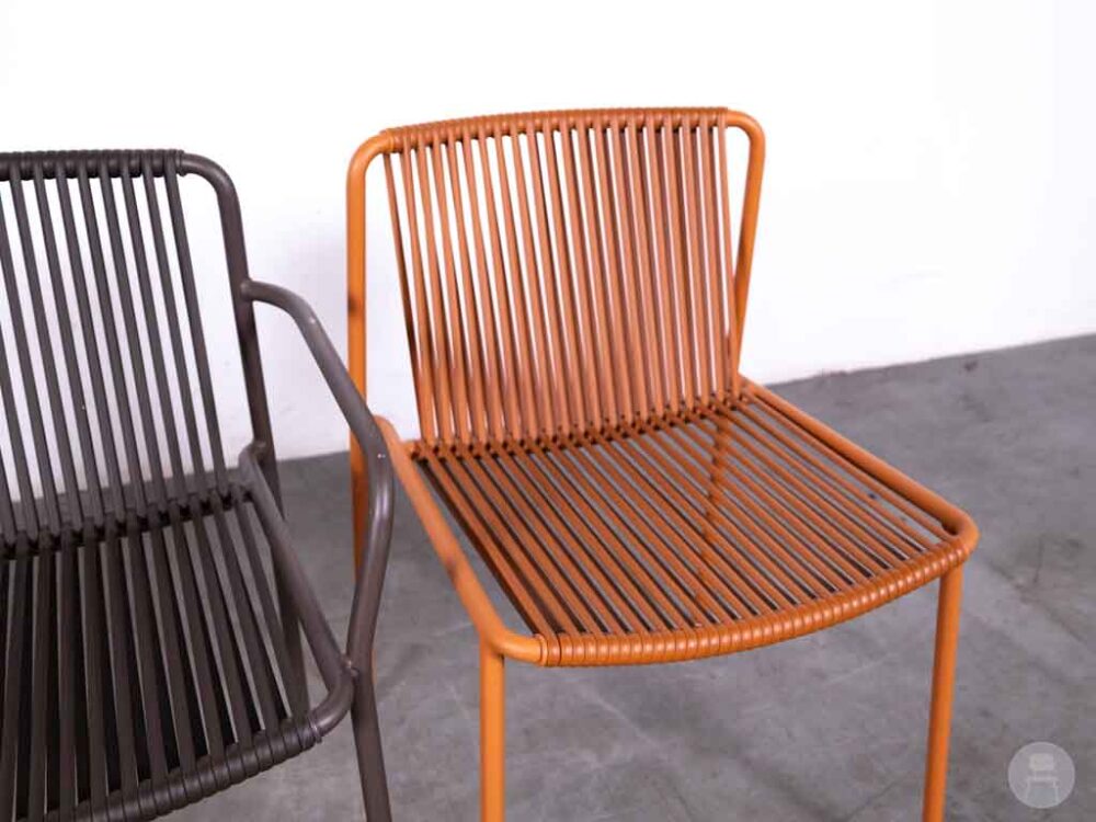 1 set 3 stuks Terrasstoel Tribeca mix Pedrali