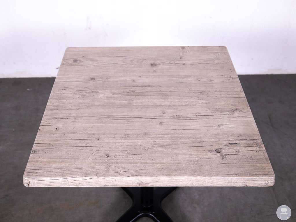 Terrastafel Mogly houtlook 70x70cm