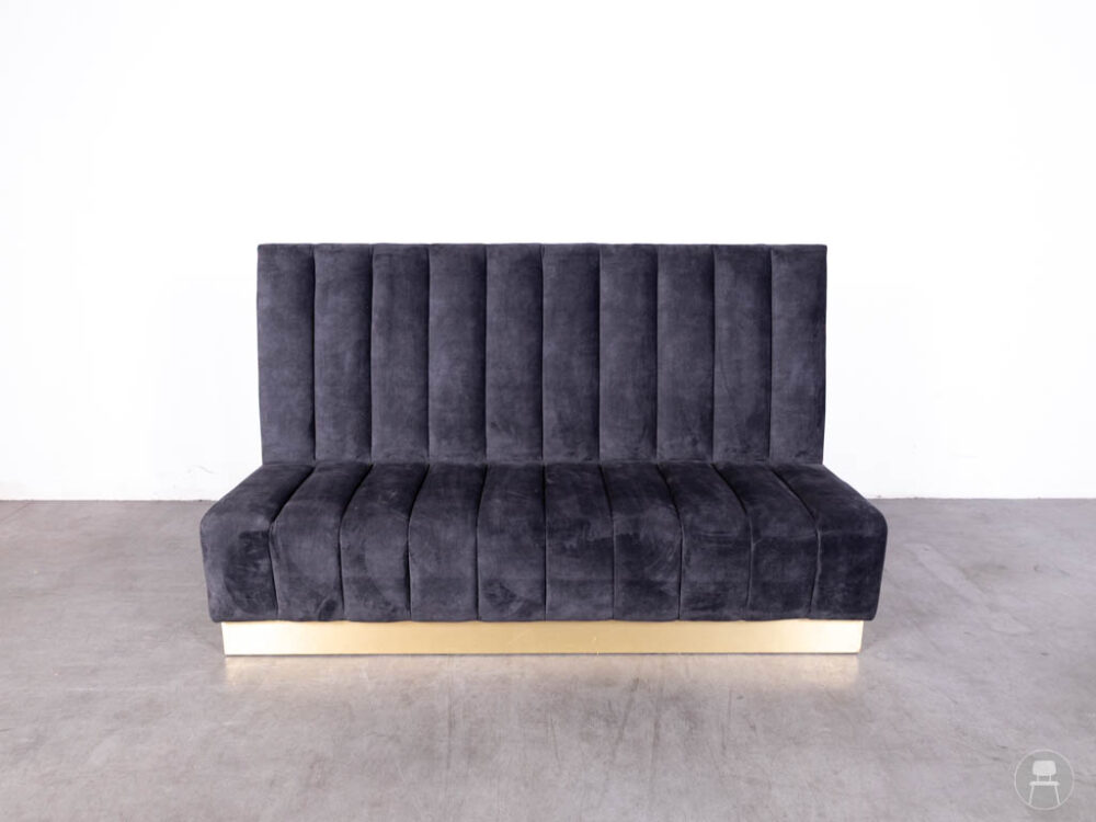 Wandbank Judith antraciet PMP 200cm