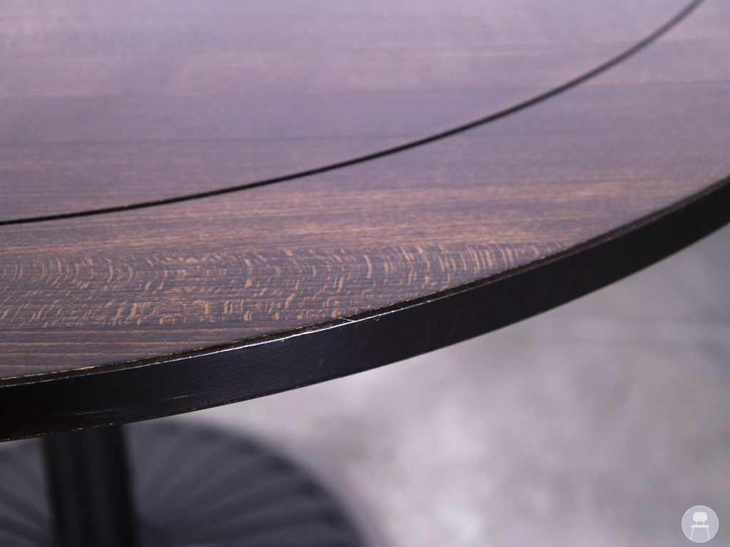 Horecatafel Flower eiken bruin Satelliet 120cm rond