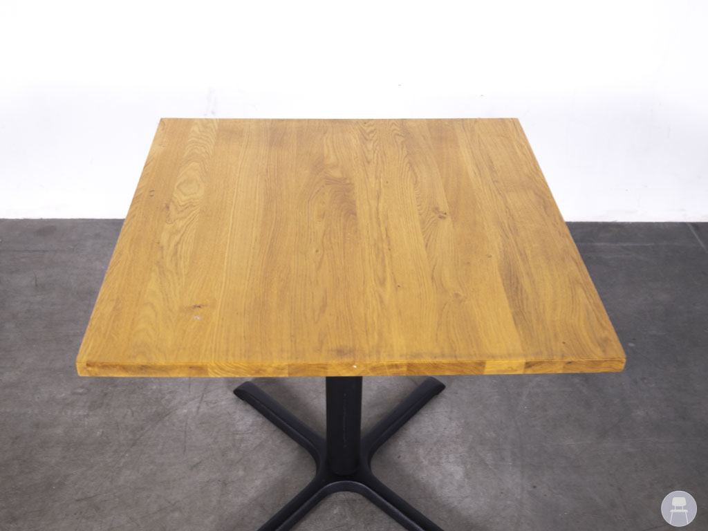 Horecatafel Vira eiken 76x70cm - Afbeelding 2