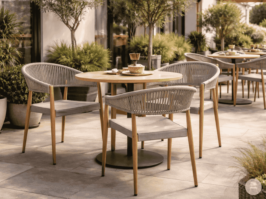 Boho/Scandinavisch terras